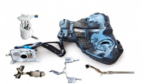 Fuel and exhaust systems